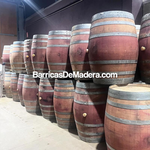 068-2026 Lote de 127 barricas usadas de 225 y 300L